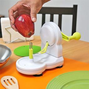 img 1 attached to 🍏 Efficient Southern Homewares Apple Pear Potato Skin Peeler: Kitchen Gadget for Quick & Easy Peeling of Fruits and Vegetables