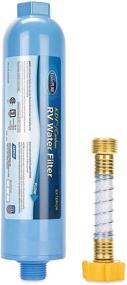 img 3 attached to 💧 Camco 40043 TastePure RV/Marine Water Filter: Ultimate Protection Against Bacteria, Bad Taste, Odors, Chlorine & Sediment in Drinking Water!
