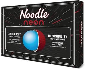 img 2 attached to 🏌️ Neon Matte TaylorMade Noodle Golf Balls: Enhance your Game!