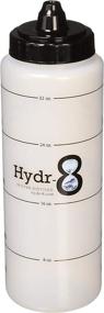 img 4 attached to Stay Hydrated with Hydr-8 Squeeze Water Bottle 32oz: Time Markings for Easy Tracking