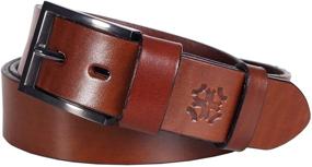 img 4 attached to Lettro Men's Genuine Leather Vegetable Stylish Accessories