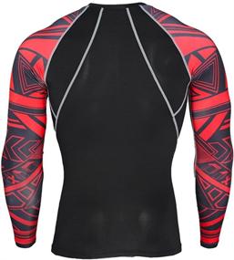 img 1 attached to NATURET Baselayer Athletic Compression Workout