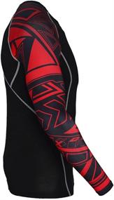 img 2 attached to NATURET Baselayer Athletic Compression Workout