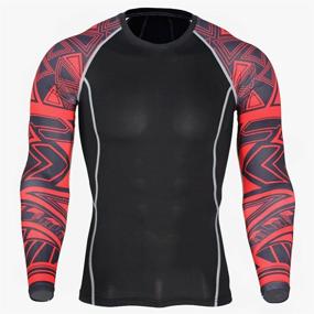 img 3 attached to NATURET Baselayer Athletic Compression Workout