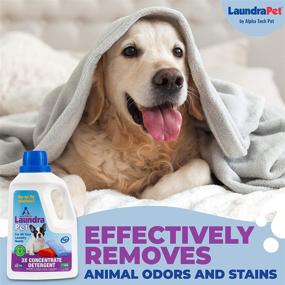 img 3 attached to 🐾 Premium Pet Laundry Detergent by LaundraPet: Eliminates Animal Odors and Stains | Perfect for Home, Clinic, or Kennel Use | Cost-Effective Pet Detergent | 64 Oz.