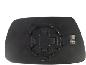 img 1 attached to 🔍 Passenger Side Heated Mirror Glass with Backing Plate for Jeep Grand Cherokee - Fit System 30265 - Dimensions: 5 1/16" x 8 7/8" x 8 1/4