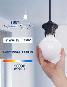 img 2 attached to Superior LED Daylight Equivalent for Non-Dimmable Bathrooms