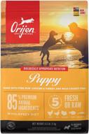 🐶 optimal seo: orijen grain free puppy dog food with high protein, fresh and raw animal ingredients logo