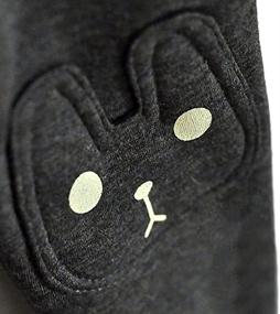 img 1 attached to 👧 Printed Fleece Winter Leggings for Girls' Clothing