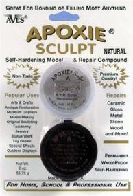 img 1 attached to Aves Apoxie Sculpt - 2 Part Modeling Compound (A & B) - 0.25 Pound, Natural