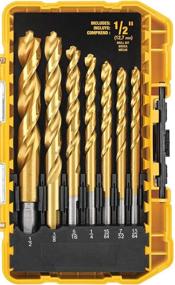 img 2 attached to 🔧 DEWALT DW1361 Titanium Pilot 21 Piece Drill Bit Set: Ultimate Precision and Durability for Your DIY Projects