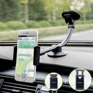 🚗 newward car phone mount: ultimate 2-in-1 long arm windshield & dashboard holder for iphone, galaxy, huawei and more logo