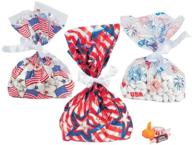 patriotic cellophane goody bags approx logo