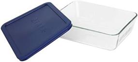 img 1 attached to 🔍 Optimized for SEO: Pyrex Simply Store 6-Cup Rectangular Glass Food Storage Dish