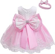 👸 lzh princess bowknot dresses: perfect girls' clothing for birthday and wedding celebrations logo