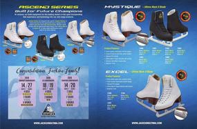 img 1 attached to 🔍 Optimized Search: Jackson Ultima Mystique Women's and Girls' Figure Ice Skates Bundle with Guardog Skate Guards