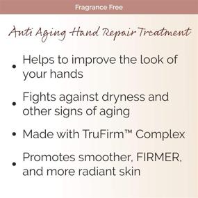 img 3 attached to 👐 Revitalize Your Hands with Crepe Erase Anti-Aging Hand Repair Treatment: TruFirm Complex, Fragrance-Free!