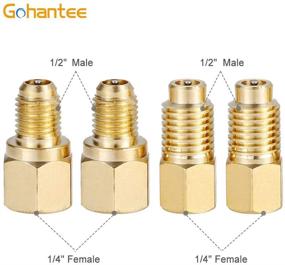 img 2 attached to Gohantee Couplers Connector Compatible Refrigerants