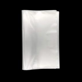 img 1 attached to 🍬 Cellophane Treat Bags 100pcs - Clear Cello Bags for Bakery Candy Cookie Gift Packaging Decoration - Size: 11x14'' - 1.4mils Thickness - Plastic Flat Open Poly Bags