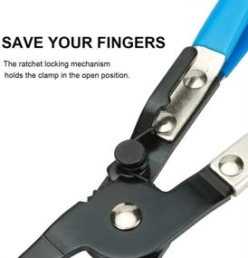 img 2 attached to 🔧 Efficient Renekton Hose Clamp Plier: Easily Remove and Install Ring-Type or Flat-Band Hose Clamps