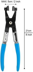 img 3 attached to 🔧 Efficient Renekton Hose Clamp Plier: Easily Remove and Install Ring-Type or Flat-Band Hose Clamps