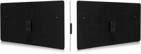 img 3 attached to 📺 RGTech Monarch 50 - Black Flat Paper Thin Indoor HDTV Antenna: 50 Mile Range, UWB Technology, 4G Filter, Multidirectional Reception for Maximum TV Tuner/DVB-T/DAB Radio Reception