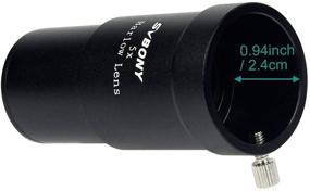 img 2 attached to 🔭 SVBONY 1.25 Inch Telescope Barlow Lens - Enhanced 5X Optical Zoom for Stellar Telescope Astronomy