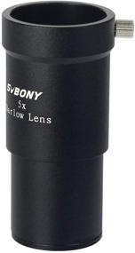 img 4 attached to 🔭 SVBONY 1.25 Inch Telescope Barlow Lens - Enhanced 5X Optical Zoom for Stellar Telescope Astronomy