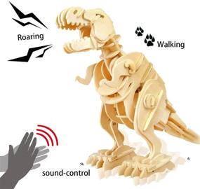 img 4 attached to 🦖 ROKR Interactive Robotic Dinosaur: Advanced Engineering Control