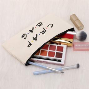 img 2 attached to Friends Merchandise Makeup Cosmetic Canvas