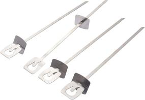 img 3 attached to 🔥 Char-Broil Grill Plus Sliding Skewers, Silver - Pack of 4