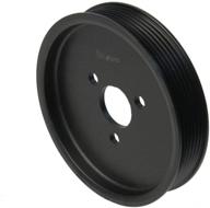 🔧 black aluminum power steering pump pulley by uro parts - 32421740858prm logo