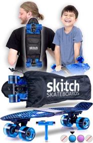 img 4 attached to 🛹 Skitch Beginner Complete Skateboards for Skateboarding Enthusiasts
