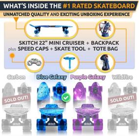 img 3 attached to 🛹 Skitch Beginner Complete Skateboards for Skateboarding Enthusiasts