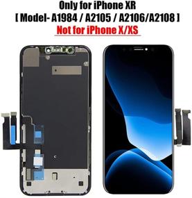 img 3 attached to 📱 iPhone XR Screen Replacement Kit - LCD Replacement Screen & Touch Digitizer Frame Assembly with Complete Repair Tools and Screen Protector (6.1 inch)