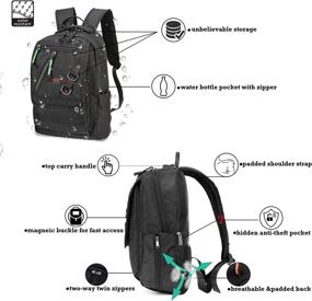 img 1 attached to 🎒 Versatile and Stylish Backpacks for Business and Day-to-Day Use: Rucksack Shoulder Daypacks