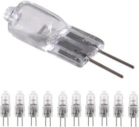 img 3 attached to 💡 10 Pack of CTKcom T3 JC Type, G4 Bi-pin Base Halogen Light Bulbs - 20 Watt 12 Volt, Clear, T3 JC Lamp