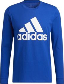 img 1 attached to adidas Men's Long Sleeve Basic Badge of Sport Tee