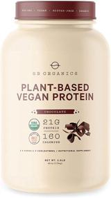 img 4 attached to SB Organics Chocolate Protein Powder