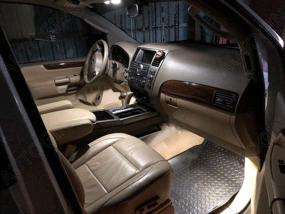 img 1 attached to Мощные светодиодные светильники для салона 6000K для Ford F250 F350 Super Duty - набор белых светодиодных ламп AUTOGINE из 11 штук + инструмент для установки (2008-2020)