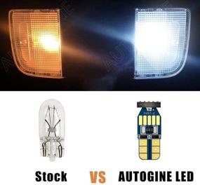 img 3 attached to Мощные светодиодные светильники для салона 6000K для Ford F250 F350 Super Duty - набор белых светодиодных ламп AUTOGINE из 11 штук + инструмент для установки (2008-2020)