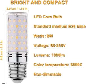 img 3 attached to RAYHOO 1000 Lumens Non-Dimmable Incandescent Equivalent for Improved SEO