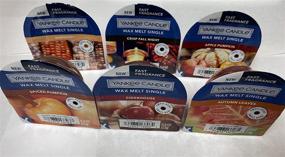 img 2 attached to 🕯️ Yankee Candle Fall Collection Sampler - Lot of 6 Assorted Tarts Wax Melts