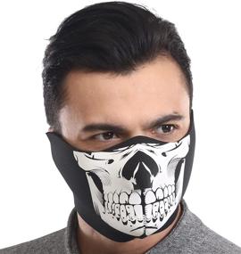 img 4 attached to Neoprene Ski Mask Snowboarding Motorcycling