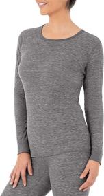 img 1 attached to Fruit Loom Womens Premium Thermal Sports & Fitness and Cycling