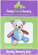 🐻 бирюзовый мишка мелодии из funky friends factory: идеальный выкрой для милой и сентиментальной памятной вещички логотип