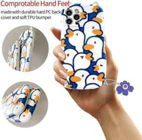 img 1 attached to MME Cartoon Case For IPhone 11 Cute Duck 3D Fun Cool Cover