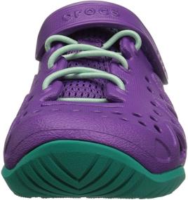 img 3 attached to 👟 Crocs Kids Swiftwater Magenta Toddler Boys' Clogs & Mules: Stylish and Comfortable Footwear