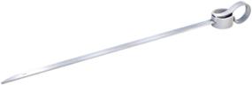 img 2 attached to 🔥 Spitfire Skewer with Food Puller (10-Pack, 13.8 inches) Stainless Steel - Ultimate BBQ Gear for Kabobs and Grilling - Reusable Skewers for Barbecue, Kebabs, Meat, and Veggies