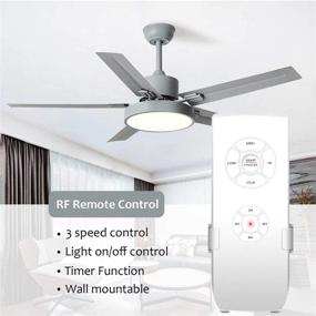 img 1 attached to 🔌 WiFi Ceiling Fan Switch and Light Remote Control Kit, Smart Fan Controller Compatible with Alexa and Google, Phone APP Control, No Hub Required, Universal Fan Light Remote Control